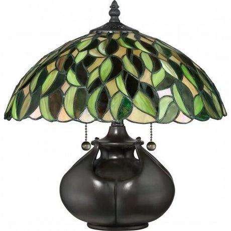 Quoizel TF3181T Greenwood Table lamp tiffany Table Lamp