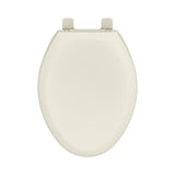 Gerber G009921309 Biscuit Adjustable Slow Close Elongated Toilet Seat With Cover
