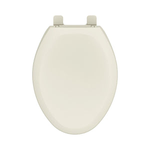 Gerber G009921325 Bone Adjustable Slow Close Elongated Toilet Seat With Cover