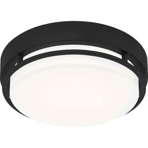 Quoizel HAL1612EK Hale Flush mount led light earth black Flush Mount