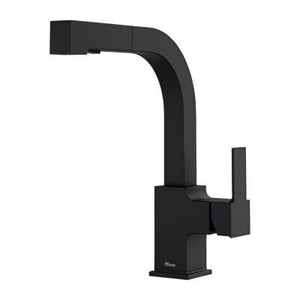 Arkitek 1-Handle Pull-Out Kitchen Faucet in Matte Black