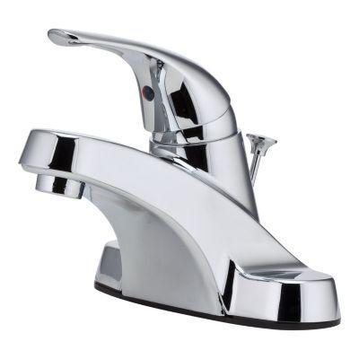 Pfister Polished Chrome Pfirst Series Centerset Bath Faucet LG142-7000
