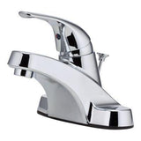 Pfirst Series Single Control 4" Centerset Bathroom Faucet in Polished Chrome