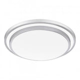 Quoizel IVG1616BRA Irving Flushmount led brushed aluminum Semi-Flush Mount