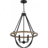 Quoizel BRL2823EK Bartlett Pendant 4 light earth black Pendant