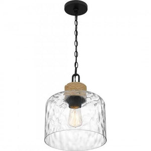 Quoizel BTC1512MBK Baltic Mini pendant 1 light matte black Mini Pendant