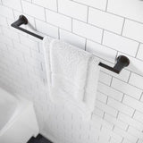 Pfirst Modern 24" Towel Bar in Tuscan Bronze