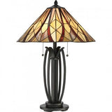 Quoizel TFVY6325VA Victory Table lamp tiffany valiant bronze Table Lamp