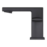 Deckard 2-Handle 8" Widespread Bathroom Faucet in Matte Black