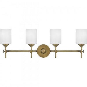 Quoizel ARI8631WS Aria Bath 4 lights weathered brass Bath Light