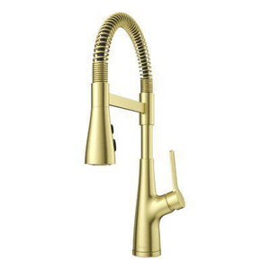 Neera Culinary Faucet in Brushed Gold
