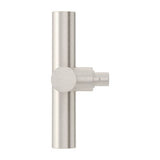 Pfister Brushed Nickel Single Cross Handle for Slide Bar Kit