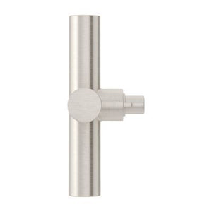 Pfister Brushed Nickel Single Cross Handle for Slide Bar Kit HHL-G16TNTK