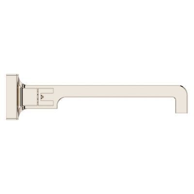 Polished Nickel 2-handle 8" Widespread Wall Mount Bathroom Faucet W... LG49-VRV3D