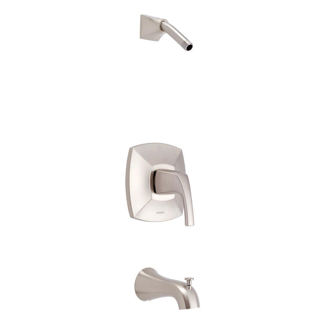 Gerber D500018LSBSTC Satin Black Vaughn Tub & Shower Trim Kit, Without Showerhead