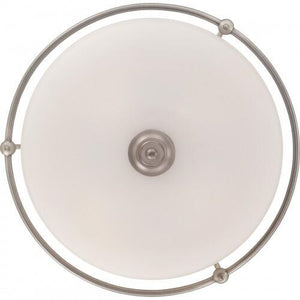 Quoizel GF1621AN Griffin Flush mount antq nikl  21"d Flush Mount