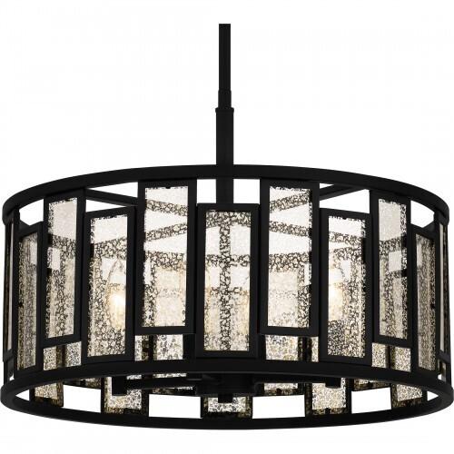 Quoizel QP5600MBK Quoizel Pendant Pendant 4 lights matte black Pendant