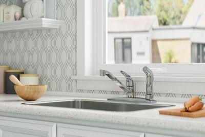 Pfister Polished Chrome Pfirst Series 1-handle Kitchen Faucet G134-3444