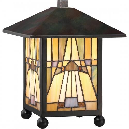 Quoizel TFIK6111VA Inglenook Table lamp tiffany valiant bronze Table Lamp