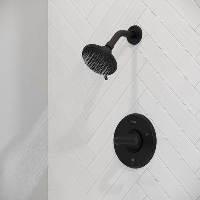 Pfister Matte Black 1-handle Shower Only Trim LG89-7MCAB