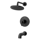 Pfister Matte Black 1-handle Tub & Shower Trim