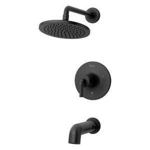 Pfister Matte Black 1-handle Tub & Shower Trim LG89-8TNTB