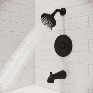Pfister Matte Black 1-handle Tub & Shower Trim LG89-8WRB