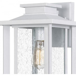 Quoizel WKF8409W Wakefield Outdoor wall 1 light white lustre Outdoor