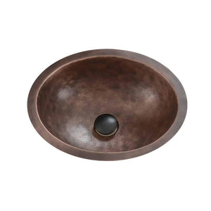 LENOVA CB-123 Undermount Single Bowl 17 x 14 6 - Smooth Copper VESSEL BATHROOM SINK Bathroom,Bathroom Sinks,Vessel Sinks, Lenova Bathroom sinks
