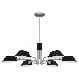 Quoizel QCH5350AN Sienna Chandelier 6 lights antique nickel Chandelier