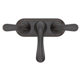 Pfirst Series 2-Handle 4" Centerset Bathroom Faucet in Tuscan Bronze