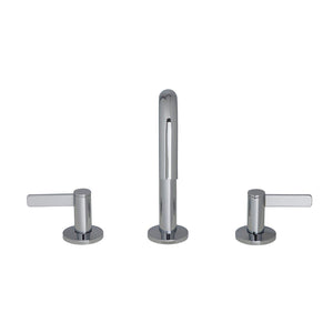 Gerber D303130 Chrome Amalfi Two Handle Widespread Lavatory Faucet