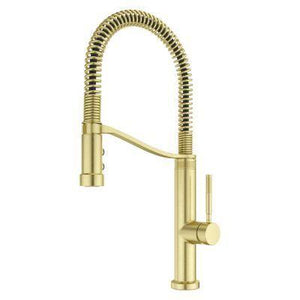 Pfister Brushed Gold Culinary Kitchen Faucet GT529-BRUBG