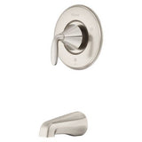 Winfield 1-Handle Tub Only Trim Kit in Brushed Nickel