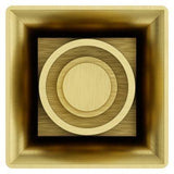 Verve Diverter Trim without Handle in Brushed Gold