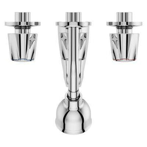 Polished Chrome Pfister 3-handle Tub & Shower Faucet With Metal KNO... LG01-3110