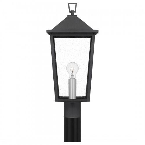 Quoizel STNL9009MB Stoneleigh Outdoor post 1 light mottled black Outdoor