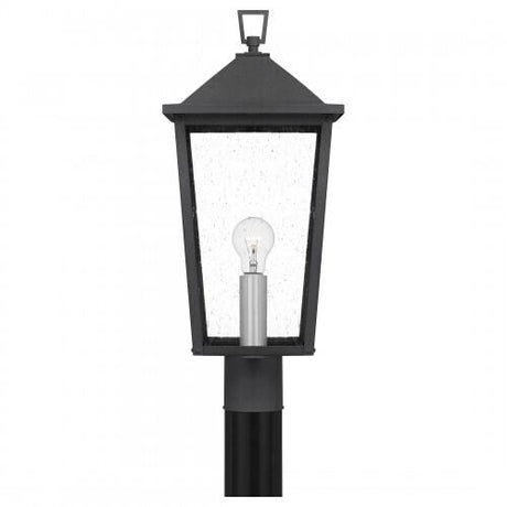 Quoizel STNL9009MB Stoneleigh Outdoor post 1 light mottled black Outdoor