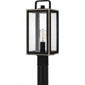 Quoizel BRAM9007MBK Bramshaw Outdoor post 1 light matte black Outdoor