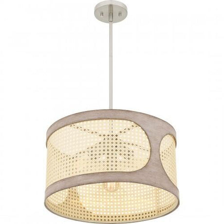 Quoizel SYA2818BN Syrah Pendant 3 lights brushed nickel Pendant
