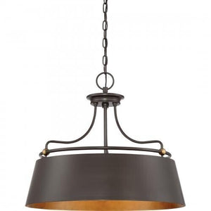 Quoizel FV2824WT Fairview Pendant western bronze 4lts Pendant