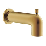 Gerber DA666934BS Satin Black Parma Wall Mount Tub Spout With Diverter