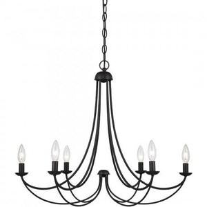 Quoizel MRN5006IB Mirren Chandelier imperial bronze 6lt Chandelier