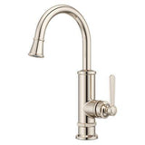 Port Haven 1-Handle Bar/Prep Kitchen Faucet in Polished Nickel