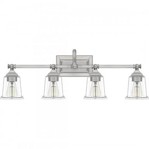 Quoizel NLC8604BN Nicholas Bath 4 light brushed nickel Bath Light