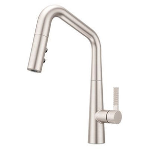 Asari 1-Handle Pull-Down Kitchen Faucet in Spot Defense Stainless Steel