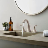 Bronson 2-Handle 8" Widespread Bathroom Faucet in Brushed Nickel