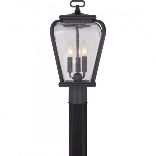 Quoizel PRV9009K Province Outdoor post mystic black Outdoor Lantern