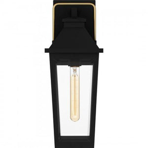 Quoizel BUK8406MBK Buckley Outdoor wall 1 light matte black Outdoor Lantern