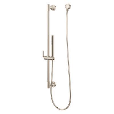 Pfister Polished Nickel Handheld Shower With Slide Bar